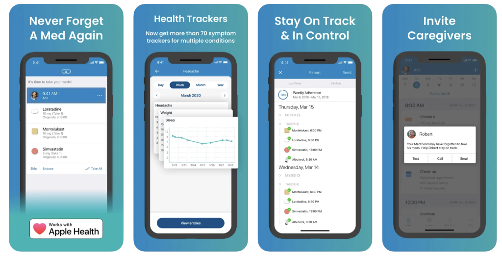 medisafe pill reminder
best health apps